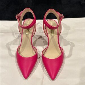 Louise et Cie Kota Ankle Strap Pump - Matte Pink